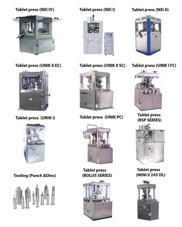 karnavati , tablet press , tooling